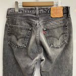【曜日割引対象外】 リーバイス Levi's 90's 501 USA製 後染め デニム ブラック W32 L30サイズ 201MB-1204 VB