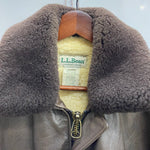 【曜日割引対象外】 エルエルビーン L.L.Bean 70's 80's G-1 Leather Flight Jacket USA製 ジャケット ブラウン Sサイズ 201MT-4196 VB