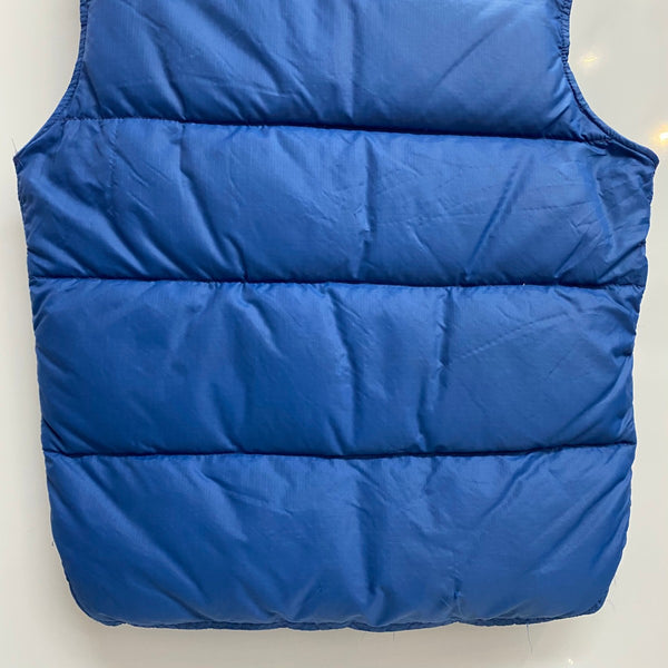 【曜日割引対象外】 エルエルビーン L.L.Bean 70's 筆記体タグ ダウンベスト ベスト ブルー Mサイズ 201MT-4287 VB