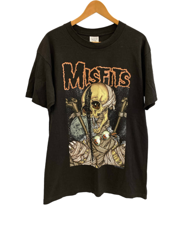 バンド band バンド band 90’s WILDOATS Misfits 1997 Pushead American Psycho Tour ミスフィッツ アメリカンサイコ ツアーT vintage Tシャツ ブラック Lサイズ 101MT-3733