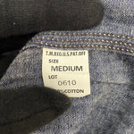 【曜日割引対象外】 カーハート Carhartt ハートタグ 復刻 デニム 610 長袖シャツ ブルー Mサイズ 201MT-4122 VB