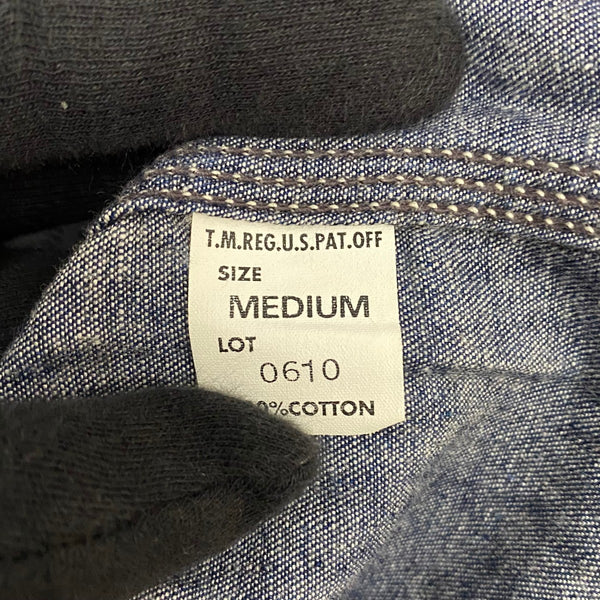 【曜日割引対象外】 カーハート Carhartt ハートタグ 復刻 デニム 610 長袖シャツ ブルー Mサイズ 201MT-4122 VB