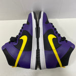 ナイキ NIKE Dunk High EMB "Lakers" DH0642-001 メンズ靴 スニーカー パープル 27.5㎝サイズ 201-shoes1077