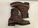 レッドウィング RED WING 90'S 90年代 Irish Setter 859-2 半円緑タグ スーパーソール アメリカ製 MADE IN USA メンズ靴 ブーツ ワーク ブラウン サイズ不明 101sh-2032