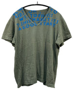 メゾン マルタン マルジェラ Maison Martin Margiela AIDS TEE ここのえ期 333-39250 Tシャツ カーキ 601LT-9