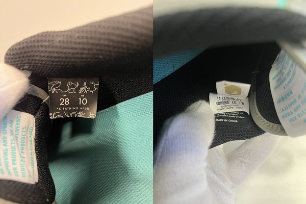 ア ベイシング エイプ A BATHING APE BAPE SK8 STA ベイプスター 1170191011 メンズ靴 スニーカー グレー 28cm 101sh-2344