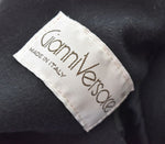 ヴェルサーチ VERSACE 80's シアリングカラー レザージャケット ジャケット ブラック 103MT-3508