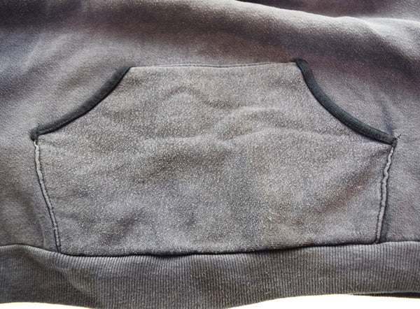 ラッセル アスレチック Russell Athletic   70年代 金タグ CLEMSON COLLEGE LOGO クレムソン 大学 カレッジ ロゴ  茄子紺 ナス紺 FADE フェード 70's 70s L パーカ ネイビー 103MT-3265