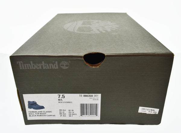 ティンバーランド Timberland Earthkeepers Basic Roll Top  ワークブーツ 黒 6635A メンズ靴 ブーツ その他 ブラック 25.5cm 103S-1075