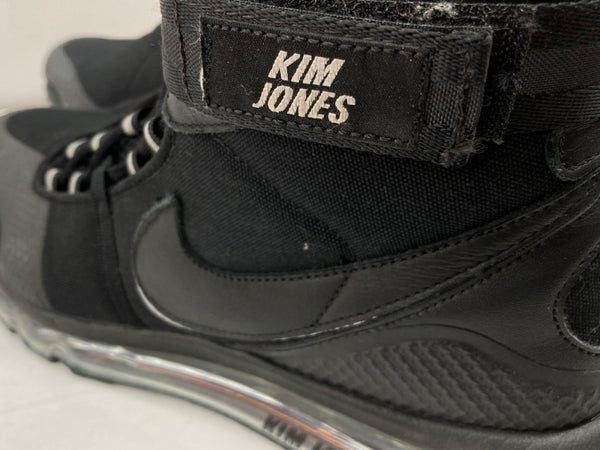 ナイキ NIKE 18年製 × KIM JONES キム ジョーンズ AIR MAX 360 HI エア マックス Football シューズ 黒 AO2313-001 メンズ靴 スニーカー ブラック 27.5cm 104S-883