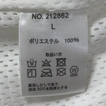 絡繰魂 真夏のシャツ 桜満開×茜鯉 昇華転写 アロハ 開襟 212862 セットアップ ホワイト Lサイズ 201MT-3995