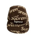 シュプリーム SUPREME 18AW Harris Tweed Camp Cap ハリスツイード キャンプキャップ 帽子 メンズ帽子 キャップ ブラウン 101hat-146