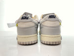 ナイキ NIKE 21年製 × OFF-WHITE オフホワイト DUNK LOW 1 OF 50 "49" ダンク ロー 白 DM1602-123 メンズ靴 スニーカー ホワイト 26cm 104-shoes330