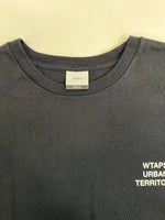 ダブルタップス WTAPS 23SS SNEAK URBAN TERRITORY アーバンテリトリープリントTシャツ 半袖カットソー 黒 3 Tシャツ ブラック 101MT-5246