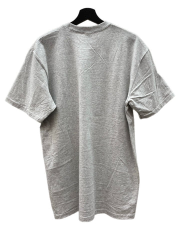 シュプリーム SUPREME 25AW Stick Tee Ash Gray スティック Ｔシャツ クルーネック 半袖 灰 Tシャツ ロゴ グレー Lサイズ 104MT-2340