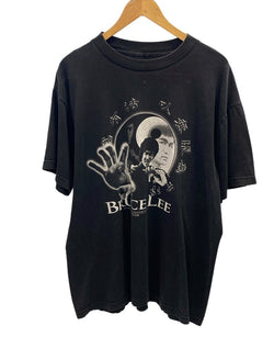 ヴィンテージ VINTAGE  ITEM BRUCE LEE JEET KUNE DO ブルースリー ムービーT 黒 半袖 Tシャツ プリント ブラック 101MT-2364