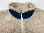 パタゴニア PATAGONIA 20AW CLASSIC RETRO-X クラシック レトロX フリース ボア ジャケット 白 STY23056FA20 ジャケット ロゴ ベージュ Lサイズ 104MT-1383