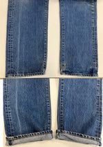 リーバイス Levi's 70's 70年代 505 66後期 ボタン裏6刻印 42TALON ZIPPER VINTAGE ヴィンテージ デニム ブルー W38L32 101MB-659