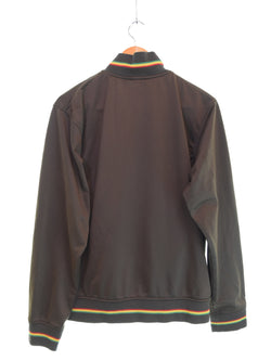 ステューシー STUSSY 90s ラスタカラー トラックジャケット 90's  ジャージ ブラウン Lサイズ 103MT-3304