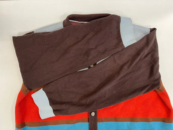 ティー TTT MSW  22AW Border Knit Cardigan ボーダー ニット カーディガン TTT-2022AW-KT01 XL セーター マルチカラー LLサイズ 101MT-4990