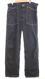 バズリクソンズ BUZZ RICKSON'S TROUSERS WORKING DENIM メタルボタン シンチバック ワーキングデニム BR41106 デニム ブルー 103MB-690