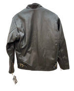 ショット SCHOTT 641RIDERS STEERHIDE LEATHER ライダース シングル レザー ジャケット ライナー付き ステアハイド レザー 茶 サイズ 40 ジャケット 無地 ブラウン 104MT-2327
