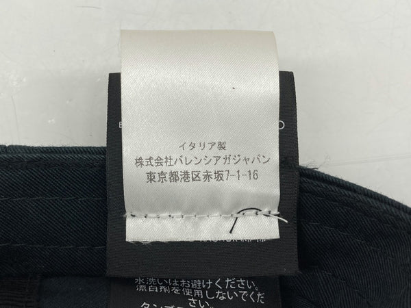 バレンシアガ BALENCIAGA CLASSIC LOGO BASEBALL CAP クラシック ロゴ ベースボール キャップ 6P 刺繍 紺 452245 452B4 帽子 メンズ帽子 キャップ ワンポイント ネイビー 104H-13