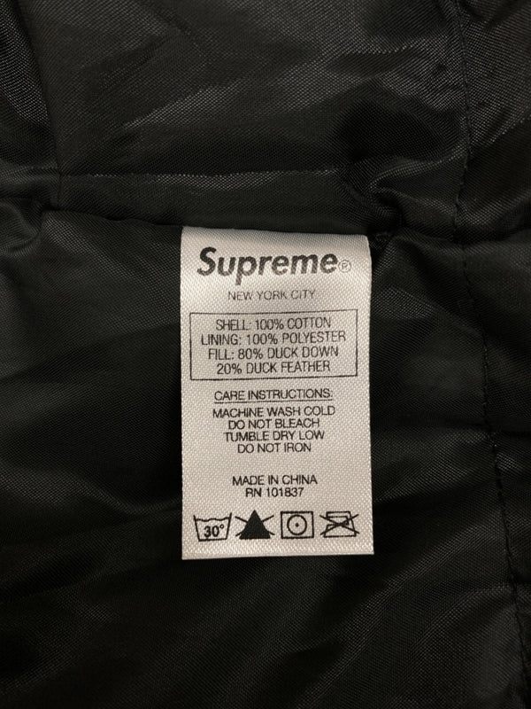 シュプリーム SUPREME 18AW Casino Down Jacket カジノ ダウン ジャケット アウター ダイス トランプ  ジャケット ロゴ マルチカラー Sサイズ 104MT-888