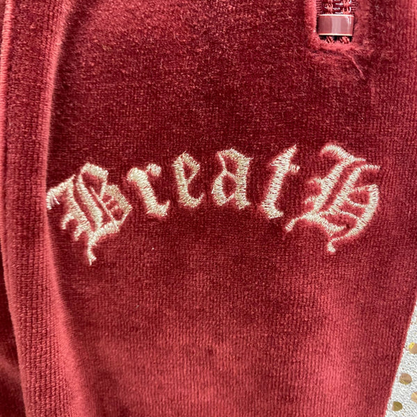 ブレス BLESS ベロア VELOUR PANTS BRNRG-P-1002 ボトムスその他 レッド Mサイズ 201MB-1140