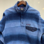【曜日割引対象外】 パタゴニア PATAGONIA 15年製 シンチラ スナップT フリース プルオーバー ジャケット ブルー Sサイズ 201MT-4633 VB