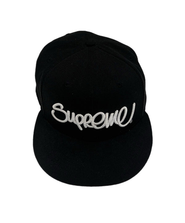 シュプリーム SUPREME Handstyle New Era ハンドスタイル ニューエラ ロゴ 黒 7 5/8 帽子 メンズ帽子 キャップ ブラック 101hat-152