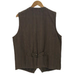 シュガーケーン SUGAR CANE ジレベスト ベスト ブラウン 38サイズ 201MT-4224