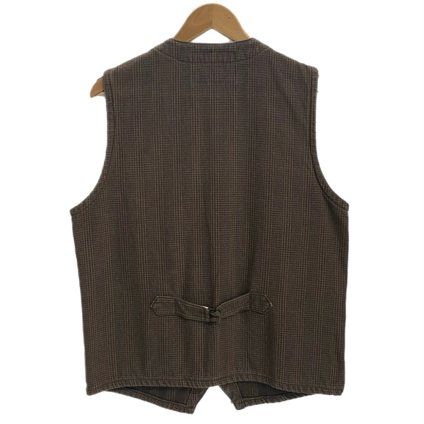 シュガーケーン SUGAR CANE ジレベスト ベスト ブラウン 38サイズ 201MT-4224