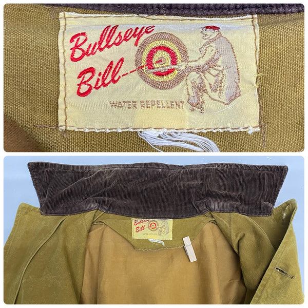 【曜日割引対象外】 ヴィンテージ vintage 50's 60's BULLSEYE BILL ハンティングジャケット ジャケット ブラウン 201MT-4456 VB