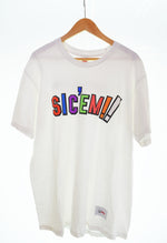 シュプリーム SUPREME  WTAPS ダブルタップス 21AW Sicem! Tee ロゴプリント Tシャツ Tシャツ ホワイト Lサイズ 103MT-2701