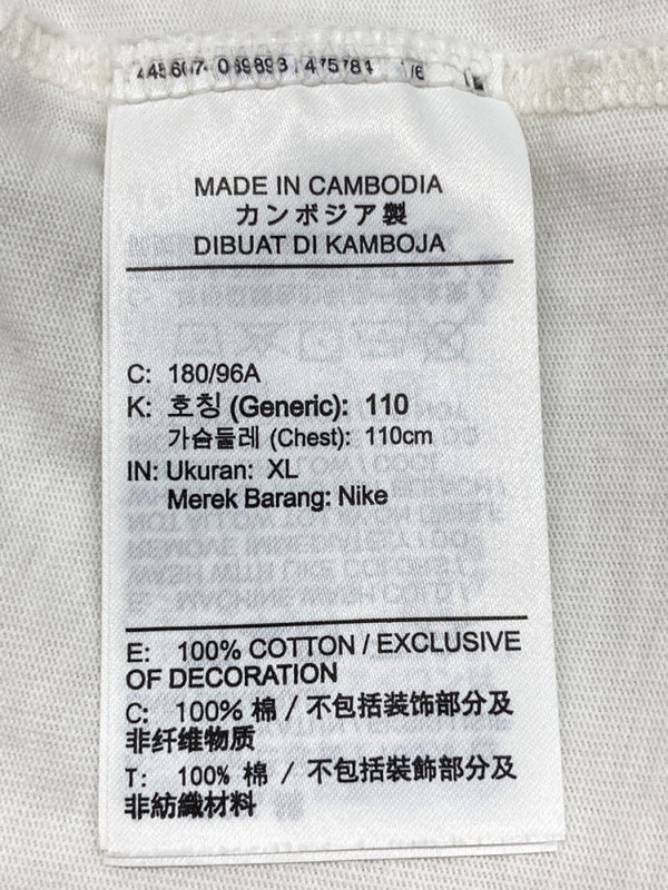 ナイキ NIKE × SUPREME シュプリーム Grid Tee グリッド Tシャツ 白 DO6860-133 Tシャツ プリント ホワイト XLサイズ 104MT-1424