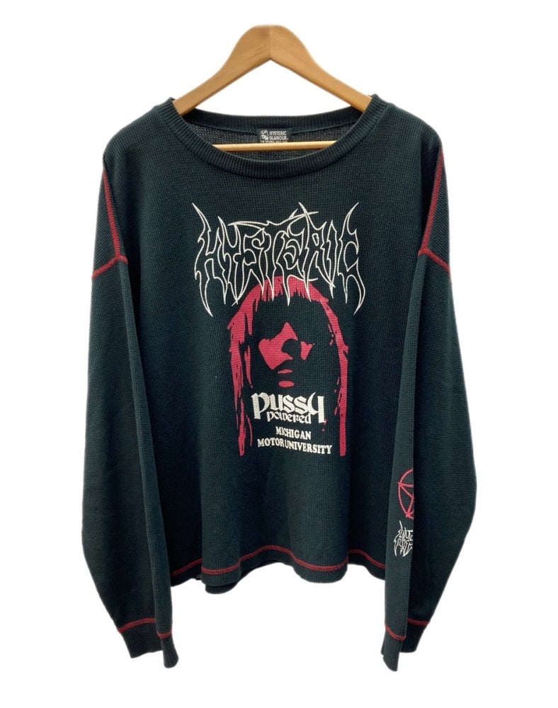 ヒステリックグラマー　ペンタグラム　ゴシック　サーマルT　ブラック 黒 2IVy5TAXrsJFMTBFyFzJu95EMEPKHt