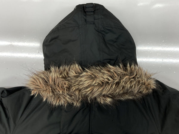 グッドイナフ Goodenough MODS COAT モッズ コート 裏キルティング ジップアップ ファー アウター ジャケット GDEH 黒 ジャケット 無地 ブラック Lサイズ 104MT-2141