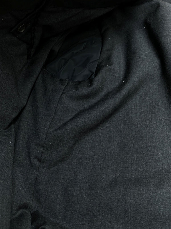 プラダ PRADA NYLON JACKET ナイロン ジャケット ジップアップ アーカイブ アウター 黒 ジャケット 無地 ブラック Sサイズ 104MT-1549