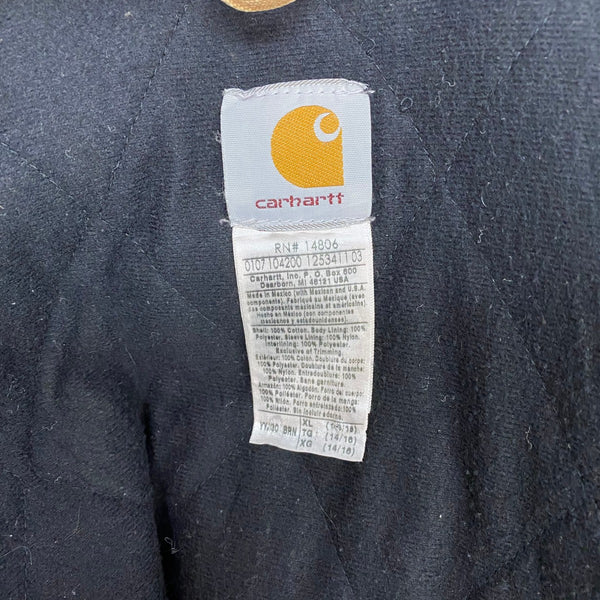 【曜日割引対象外】 カーハート Carhartt 00's アクティブジャケット パーカー ダック ジャケット ベージュ 201MT-4468 VB