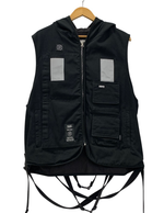 ネイバーフッド NEIGHBORHOOD LS C-VEST 221UTNH-JKM02 ベスト ブラック Mサイズ 201MT-3143