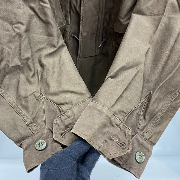 【曜日割引対象外】 ミリタリー MILITARY 50's 60's US.ARMY M-51 フィールドジャケット 後染め ジャケット ブラウン Lサイズ 201MT-4628 VB