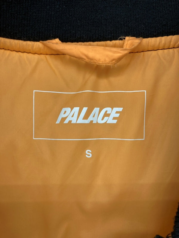 パレス PALACE MA-1 BOMBER JACKET ボンバー ジャケット ジップ アウター ブルゾン 黒 ジャケット ロゴ ブラック Sサイズ 104MT-941