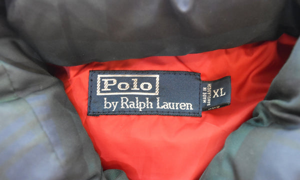 ラルフローレン RalphLauren Polo by Ralph Lauren ダウンジャケット チェック  MNBLOTWM5E00013 ジャケット グリーン LLサイズ 103MT-3357
