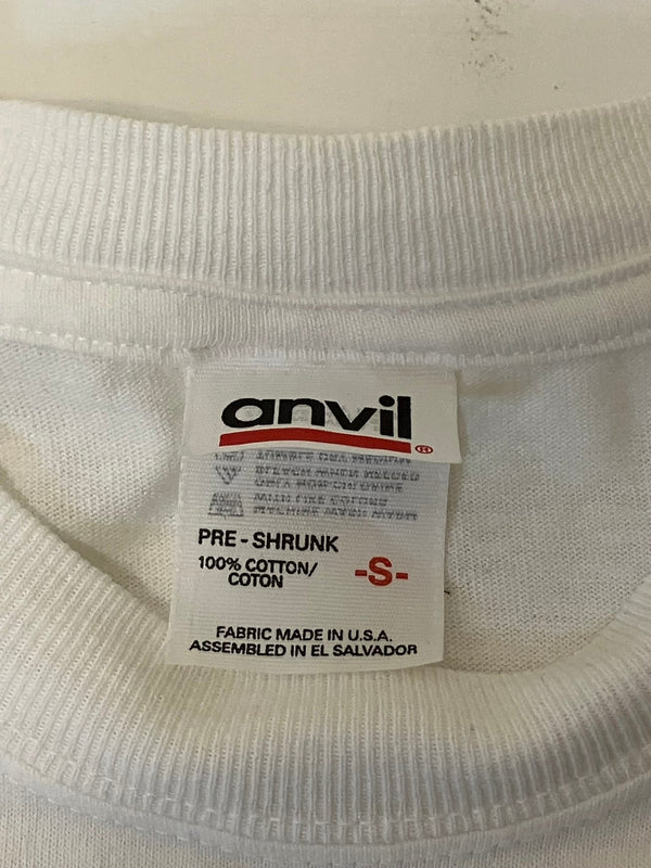 バンド band 90's 90年代～ anvil KISS キッス パイソンロゴ プロモーション アドバタイジング MADE IN USA アメリカ製 VINTAGE ヴィンテージ Tシャツ ホワイト Sサイズ 101MT-4943