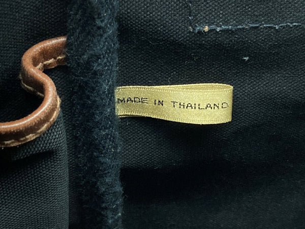 ラルフローレン RalphLauren POLO TOTE BAG トート バッグ キャンバス オールド かばん 黒 バッグ メンズバッグ トートバッグ ロゴ ブラック 104B-78