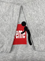 シュプリーム SUPREME 25AW Stick Tee Ash Gray スティック Ｔシャツ クルーネック 半袖 灰 Tシャツ ロゴ グレー Lサイズ 104MT-2340