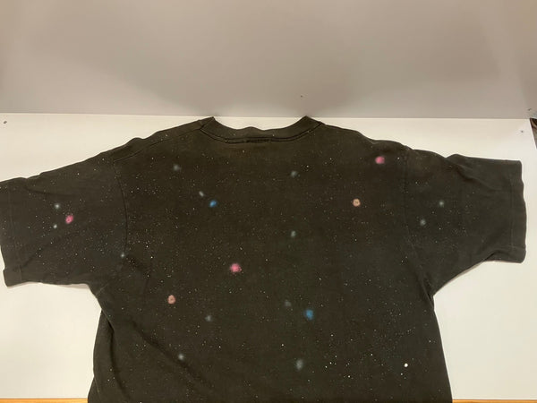 ヴィンテージ vintage 80s 90s 80's 90's Disney Fantasia Galaxy Mickey  ディズニー ファンタジア ミッキーマウス ギャラクシー  XL Tシャツ ブラック LLサイズ 101MT-3090