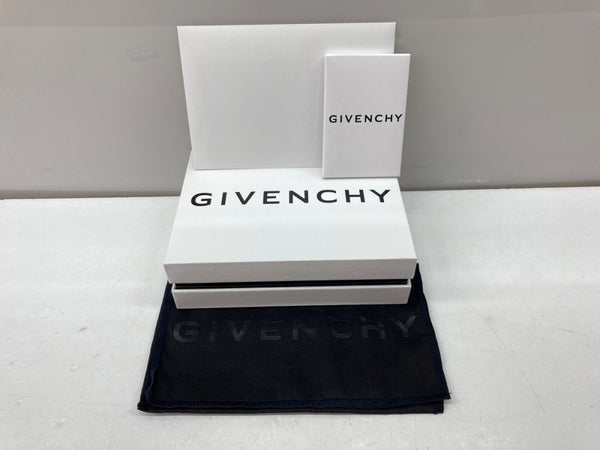 ジバンシィ GIVENCHY MINI WALLET ミニ ウォレット 二つ折り財布 メタル ミニ財布 コンパクト カード コイン ケース 黒 BB60GZB15S 001 財布・ケース メンズ財布 ロゴ ブラック 104W-22