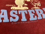チャンピオン Champion 80's 80年代 トリコタグ PEANUTS SNOOPY WOODSTOCK ピーナッツ スヌーピー ウッドストック プリント vintage ヴィンテージ made in USA アメリカ製 Tシャツ ワインレッド Lサイズ 101MT-4032